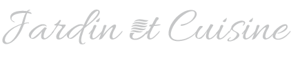 Jardin et Cuisine - Logo - grauer Schriftzug